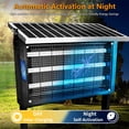 thumbnail image 4 of Coospider 8000 sq ft Solar Bug Zapper, 30W Rechargeable Outdoor Mosquito Killer for Patio Garden, 4 of 7