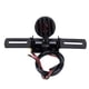 thumbnail image 2 of Nueva lámpara de luz trasera de freno para motocicleta universal de 12 V y 10 W, color negro, 2 of 7