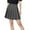 Gray, variant on Women's High Waist Pleated Mini Skirt Skater Y2k Tennis School Skirt Uniform Skirts for Teen Girls
