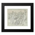 thumbnail image 2 of Frederic Leighton 17x15 Black Modern Framed Museum Art Print Titled - Study for ‘Greek Girl Dancing’ (C. 1867), 2 of 5