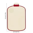 thumbnail image 4 of Viflosae Large Cutting Boards for Kitchen Chopping Boards for Kitchen Double-Sided Cutting Board Kitchen Chopping Block Non-Slip Cutting Mat Vegetable Carving Board, 4 of 7