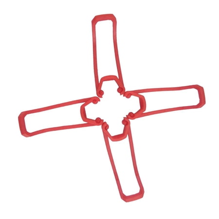 QSTDGVPW 4pcs Props Guard Blade Protector for E58 S168 JY019 RC Drone Quadcopter Red