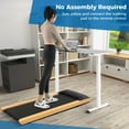 thumbnail image 4 of Topcobe 3-in-1 Walking Pad with Remote and Smart APP Control for Home Office, Portable Under Desk Treadmill, 4 of 10
