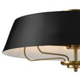 thumbnail image 3 of 52543BK Kichler Lighting Luella - 4 Light Pendant In Traditional Style-8.25 Inches Tall and 22 Inches Wide-Black Finish, 3 of 10
