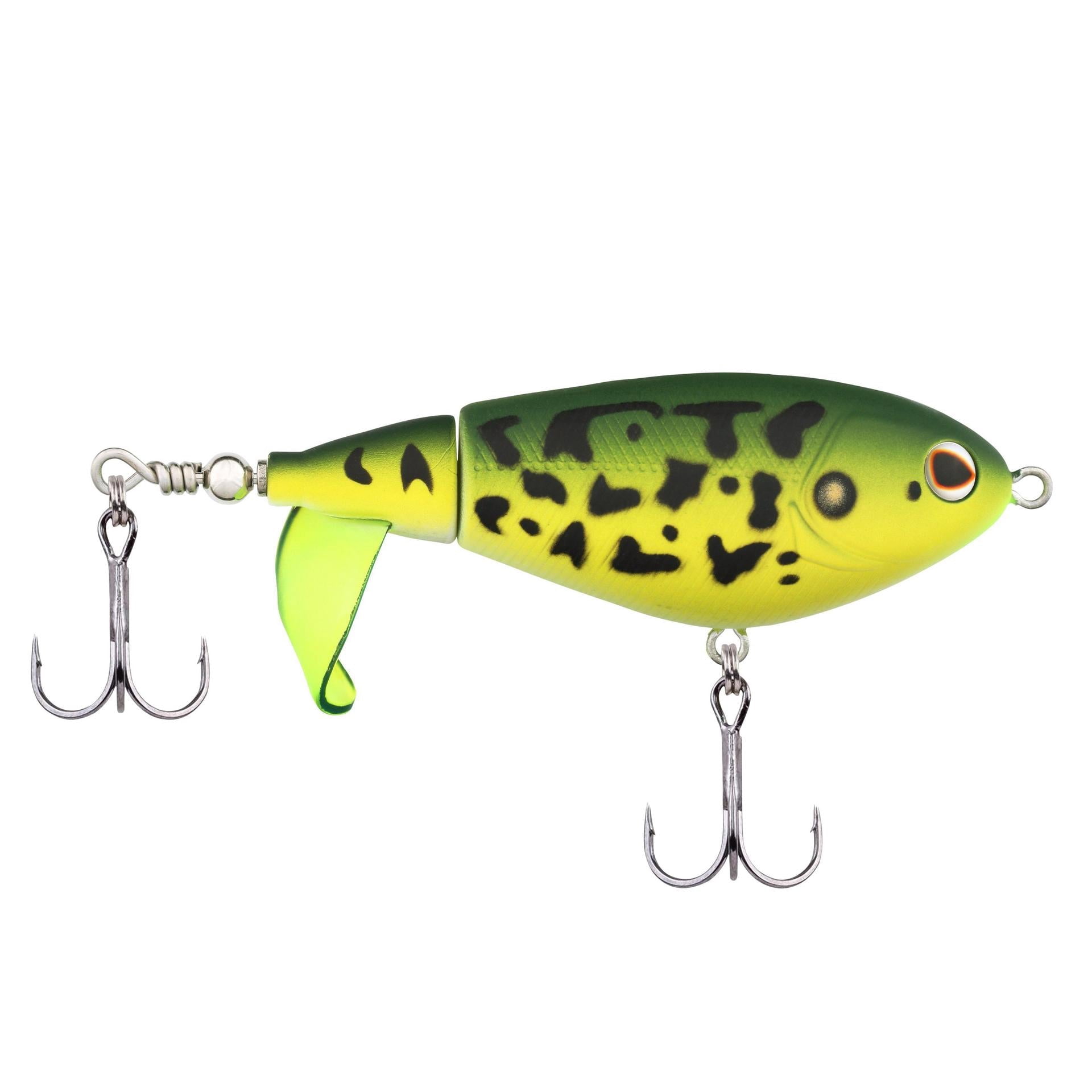 (2 pack) Berkley Choppo Topwater Fishing Lure, MF Frog, Size 120