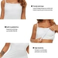 thumbnail image 3 of COMFREE Womens Camisoles Tops with Built in Padded Bra Basic Breathable Tank Top(S-3XL), 3 of 6