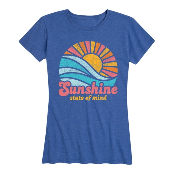Instant Message - Sunshine State Of Mind - Women's Short Sleeve Graphic T-shirt