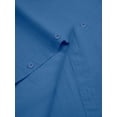 thumbnail image 5 of sogami Men's Breathable Cotton Linen Short Sleeve Button Down Summer Shirt, 5 of 8