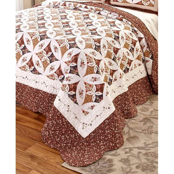 The Lakeside Collection Oversized King Quilt Spice Walmart