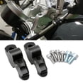 thumbnail image 4 of Miulika 2Pcs Motorcycle Handlebar Riser 28mm Fit for R Nine T Latte 14-18 Black, 4 of 8