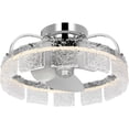 thumbnail image 3 of Progress Lighting P250114-30 Fanin 20" 3 Blade Indoor Led Ceiling Fan - Chrome, 3 of 13