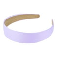 thumbnail image 1 of Diadema de ante para mujer Unique Bargains antideslizante morado 1 pulgada de ancho, 1 of 7