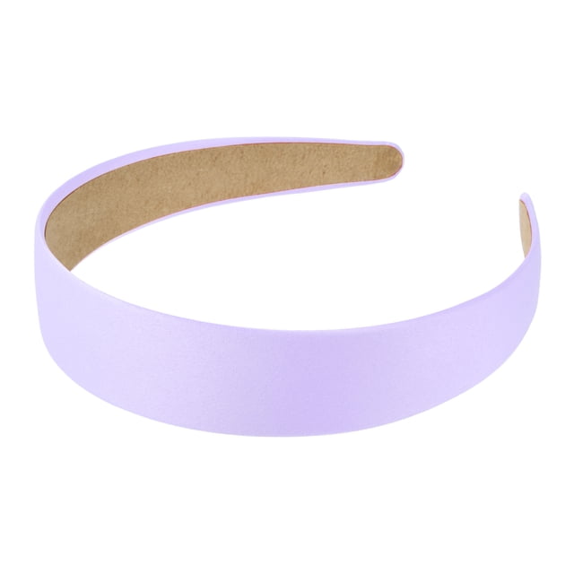 Diadema de ante para mujer Unique Bargains antideslizante morado 1 pulgada de ancho