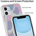 thumbnail image 4 of for iPhone 11 Case Cute Cow Print, Slim Fit Matte Clear Cover with Purple Cow Pattern for Women Girls, Protective Phone Case for iPhone 11 6.1 Inch, 4 of 12