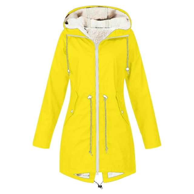 LOVZFMLL Vestes pour Femmes en Velours Européen et Américain Ensemble de Randonnée Extérieur Veste à Capuche Manches Longues Veste/veste Décontractée
