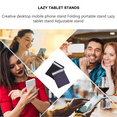 thumbnail image 3 of GETAJGHSD 2Pcs Stable Black Desktop Phone Holder Universal Tablet Bracket for Office and Coffee Table, 3 of 6