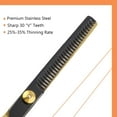 thumbnail image 4 of Tijeras para el cabello - Tijeras para cortar el cabello - Atractivas tijeras para el cabello con hoja de afeitar de 6.0 pulgadas - Tijeras para el cabello para mujeres y hombres, 4 of 5