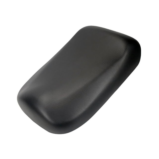 Cojín de asiento de motocicleta, accesorios negros, esponja de cuero PU compatible con AF58, piezas de repuesto, fácil de instalar.