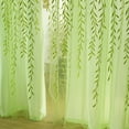 thumbnail image 4 of Cortina de Ventana Floral Ehuebsd Estilo pastoral verde, 4 of 7