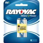 Rayovac General Purpose Alk 9v Card 1pk