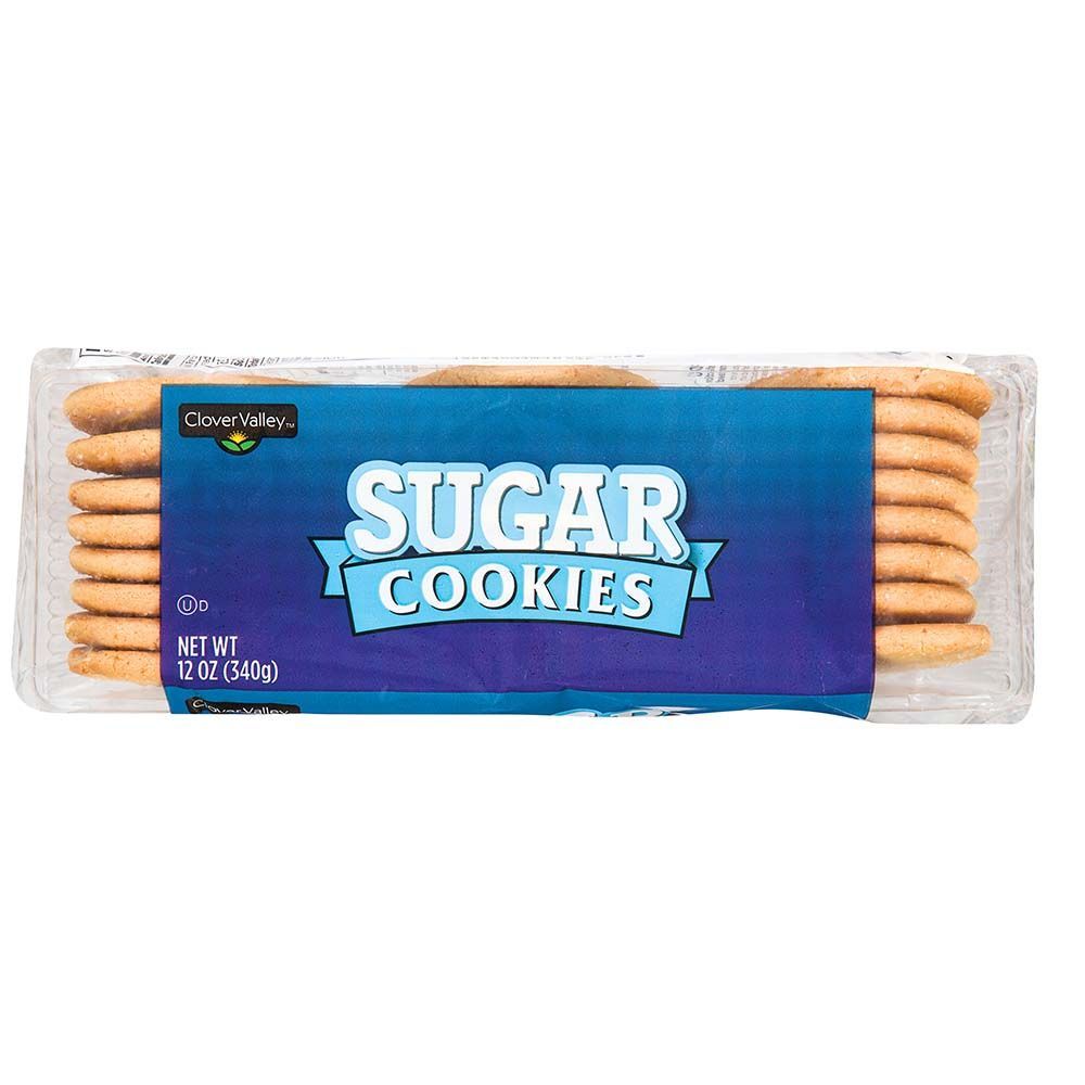 A Product of Clover Valley Sugar Cookies, 12 Oz. Pack of 4 Walmart