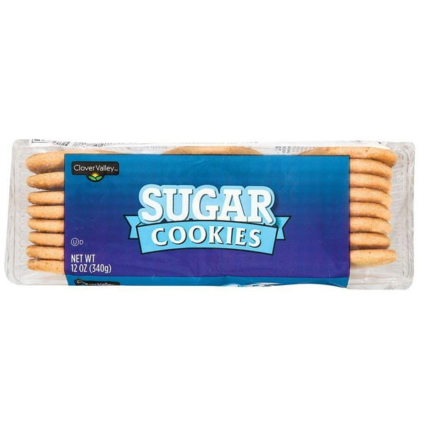 A Product of Clover Valley Sugar Cookies, 12 Oz. Pack of 4 Walmart