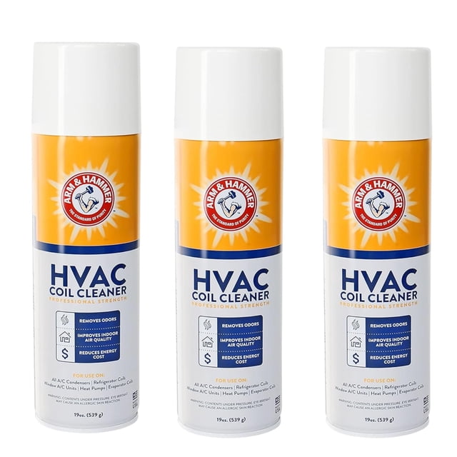 Limpiador de bobinas en aerosol Arm & Hammer HVAC, 3 x 560 ml