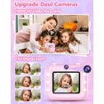 thumbnail image 4 of Kids Camera Instant Print Toys for Girls Age 5-12, 1080P Instant Camera for Kids with Dual Camera Print Selfie Photos, Christmas Birthday Gifts for Girls -32GB Pink, 4 of 8