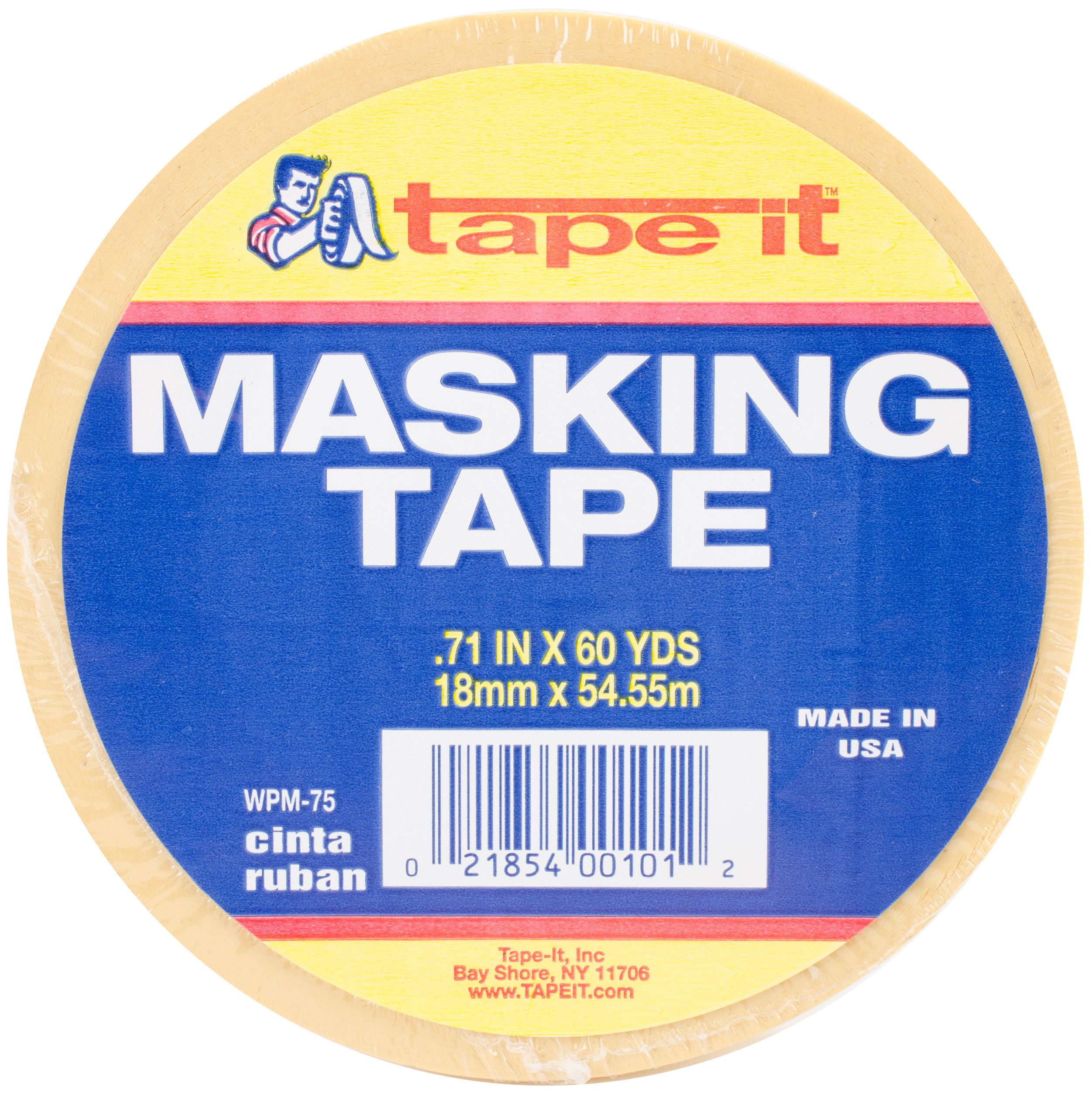 DDI 288863 Masking Tape 3/4" x 60 yds Case of 48 Walmart Canada