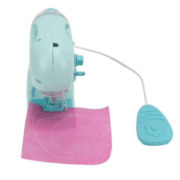 Mini máquina de coser para niños principiantes, kit de juguete, pequeño electrodoméstico para educación temprana