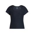 thumbnail image 5 of Athletic Works Women's ButterCore Fashion Tee with Short Sleeves, Sizes XS-XXXL, 5 of 6