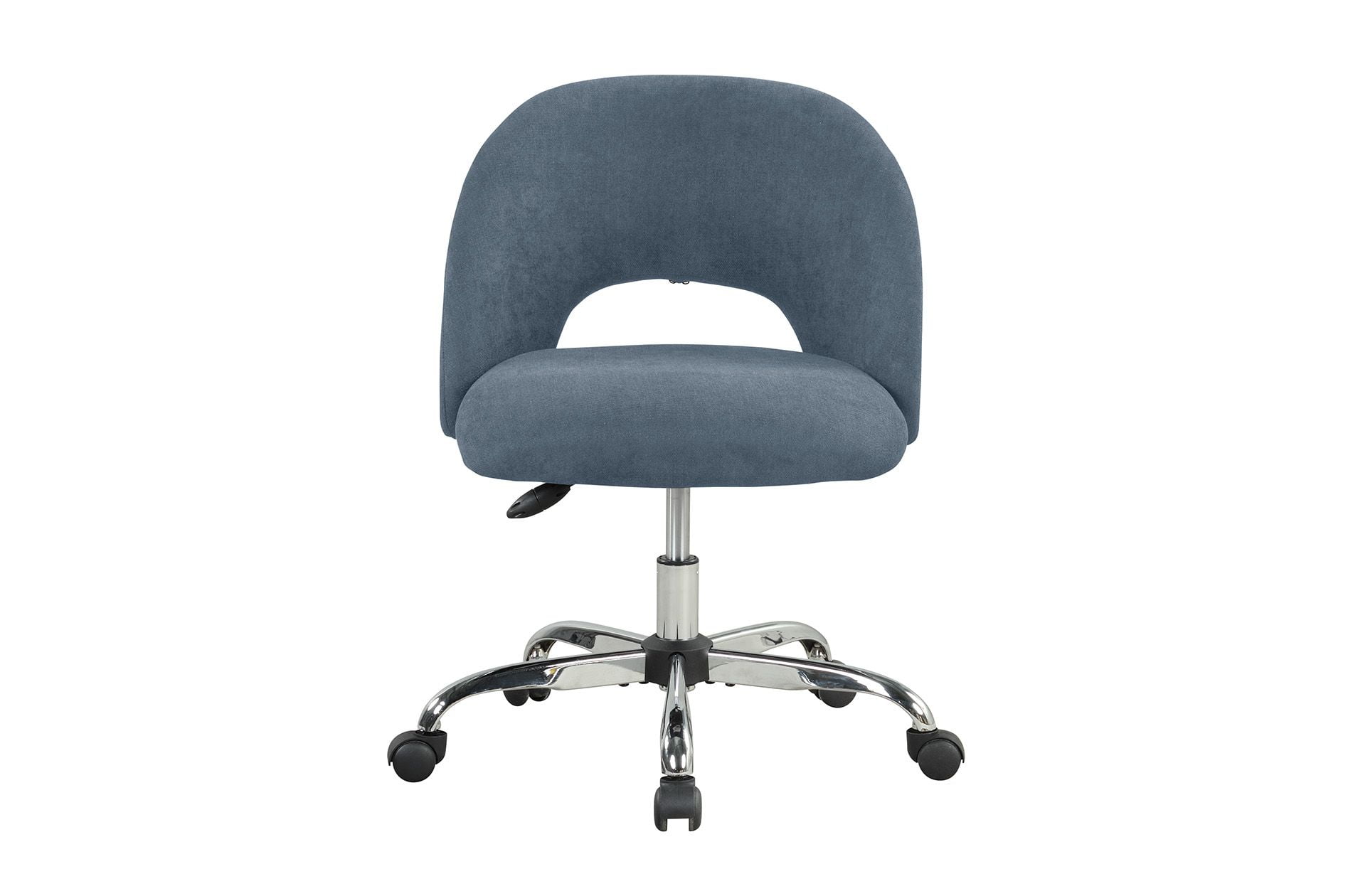 grey spinny desk chair
