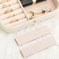 thumbnail image 5 of Travel Jewelry Box, Small Jewelry Organizer Boxes For Women Girls, 2 Layer Travel Jewlery Case, 5 of 5