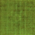 thumbnail image 1 of Ahgly Company Indoor Square Oriental Green Industrial Area Rugs, 5' Square, 1 of 4