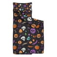 thumbnail image 2 of Halloween Skull Pumpkin Pattern Toddler Nap Mats for Kids Preschool,50"x20" Sleeping Mat Bag or Kids,Toddler Sleeping Bag,Toddler Nap Mat or Daycare, 2 of 6