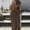Coffee, variant on Sentmoon Sun Dress Plus Size Party Sleeveless Crew Neck Maxi Dress for Women Spring Solid Color Open Back Loose Fit Spaghetti Strap Boho Summer Dress for Summer and Hot Weather XL