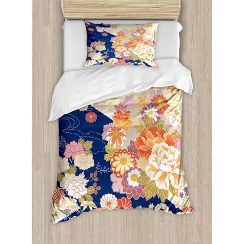 Ambesonne Japanese Duvet Cover Set Walmart Com Walmart Com