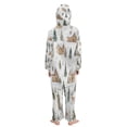 thumbnail image 3 of Vzayyk 4T-14Y Size Aviliable Cozy One-Piece Footless Sleeper Pajama Cozy Christmas Pattern, 3 of 8