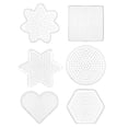 thumbnail image 1 of Creative Beading Solution, Interlocking Design Iron Bead Pegboards For Standard Size 5mm Beads, Diy Craft Time With Multiple Shapes And Easy To Use Features, 1 of 5