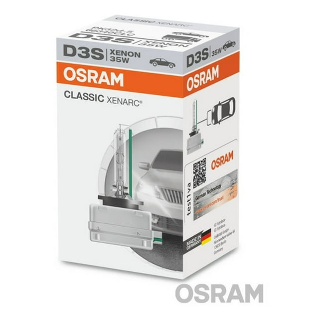 Foco D3s Xenon Clasico Osram Pieza Osram Iluminación automotriz