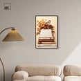thumbnail image 3 of Little Bird with Fall Flowers Glam Canvas Fashion Art Print by Art Remedy, Black Frame, 20 x 30, 3 of 7