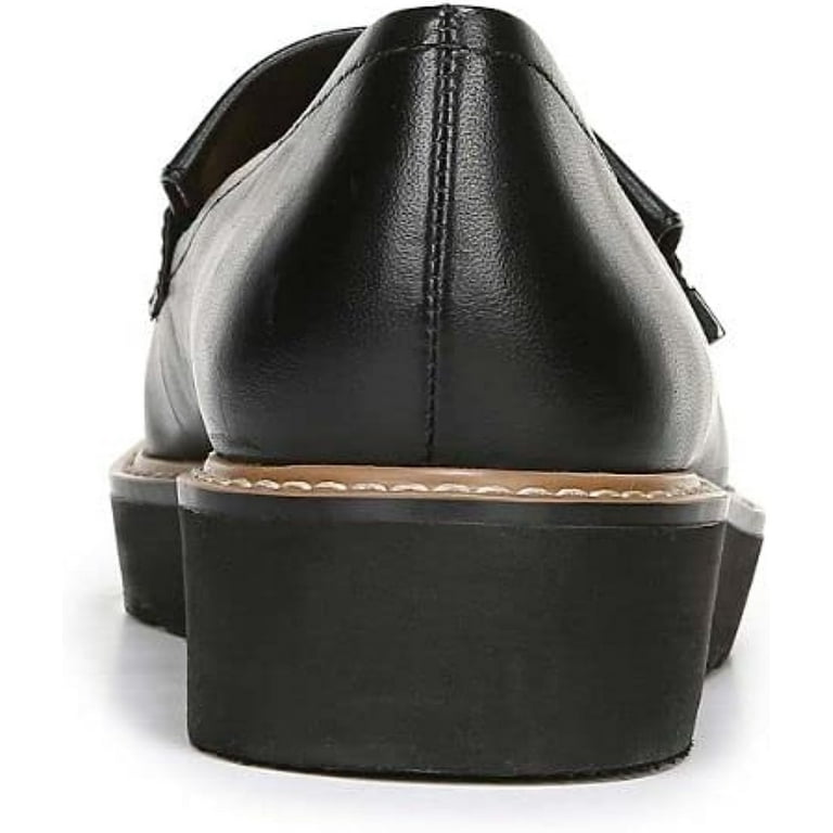 Naturalizer Adiline Women's Loafers & Slip-Ons Black Leather Size