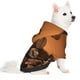 thumbnail image 2 of Fotbe Coffee Beans Sudadera con Estampado para Perros Pequeños – Suéter con Capucha para Mascotas, Tela Suave de Forro Polar con Bolsillo-Medium, 2 of 7