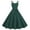 Army Green, variant on HomeGardon Sleeveless Dress for Women Fashion Women Summer Square Neck Doll Dress Printing Sleeveless Suspender Dress