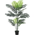 thumbnail image 5 of Large Artificial Palm Tree with Pot, Lifelike Tropical Plant for Indoor and Outdoor Living Room Decor, Perfect for Home, Office, and Housewarming Gift, 5 of 7