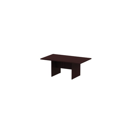 Alera ALEVA717242MY 70.88 in. x 41.38 in. x 29.5 in. Valencia Series Rectangular Conference Table - Mahogany