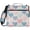 Gingham Heart-shaped Pattern, variant on Zipper Binder with Shoulder Strap 2 inch 3 Ring Waterproof File Folder Organizer Bag 500 Sheet Gingham Heart-shaped Pattern