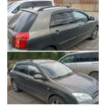 thumbnail image 3 of Phyun Pair 1.6m Car Decorative Roof Luggage Rack Silver Aluminum Side Bar Rail Sticker, 3 of 5
