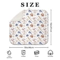 thumbnail image 4 of Baseball Uniform Pattern Dish Drying Mat for Kitchen 1 Pack, Ultra Absorbent Microfiber Dishes Drainer Mats,16"x18", 4 of 6