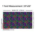 thumbnail image 3 of Manfei Dragon Scale Fabric by the Yard (3 Yards), Colorful Watercolor Decorative Fabric by the Yard, Modern Aesthetic DIY Fabric, 3 of 6